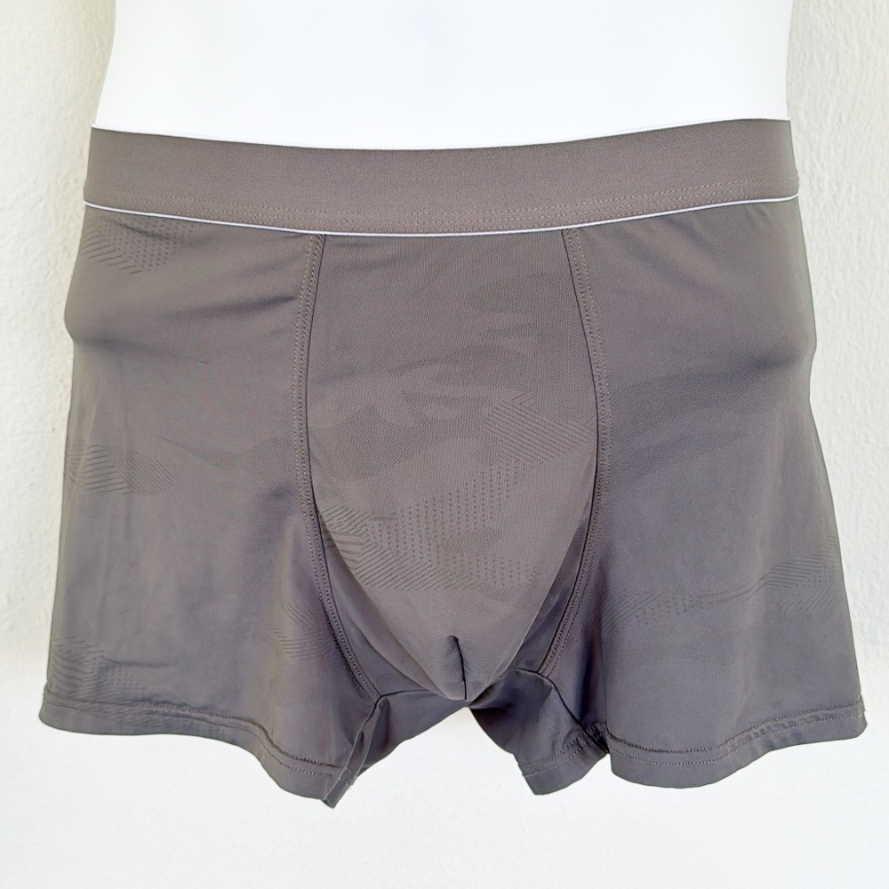 SHEIN men’s gray stretch boxer brief underwear size medium